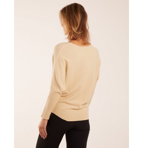 Plain Batwing Top