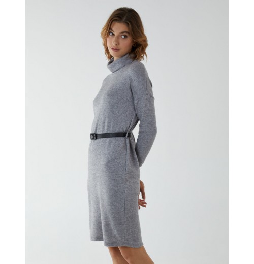 Knitted Belt Dress