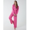 Elasticated Waist Crossover Long Sleeve Jumpsuit