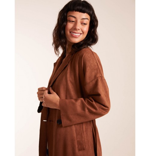 Waist Detail Trench Style Jacket