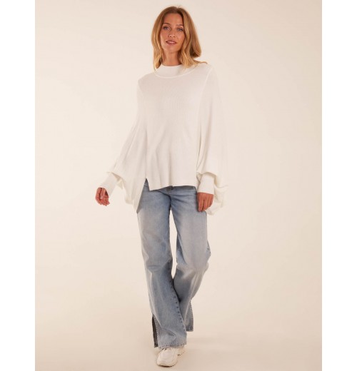 Batwing High Neck Jumper