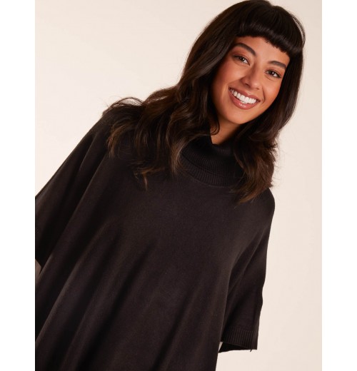 High Neck Poncho