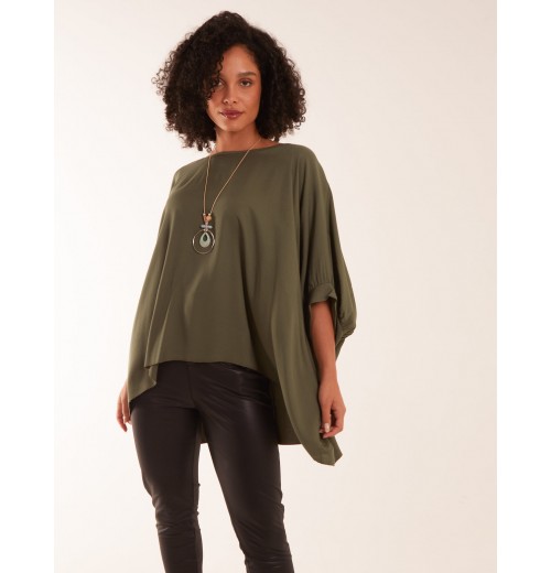 Oversize Necklace Top