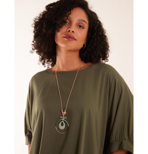 Oversize Necklace Top