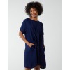 Cocoon Dress With Side Pockets