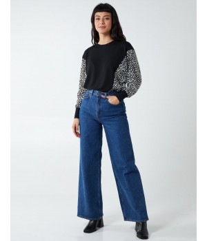 Appaloosa Spot Batwing Oversized Top