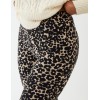 Leopard Print Flared Pants