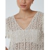 Crochet Frill Detail Vest