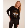 Evil Eye Sequin Jumper