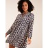 Abstract Geometric Tunic Dress