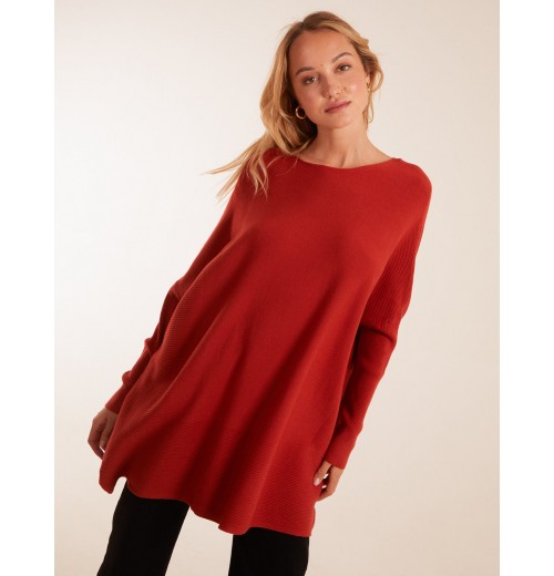 Ribbed Edge Detail Jumper