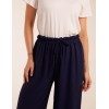 Drawstring Wide Leg Trousers